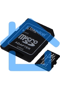Флеш карта microSDHC 128Gb microSDXC Kingston <SDCS2/128Gb> Class10 UHS-I Canvas Select up to 100Mb/s с адапт.