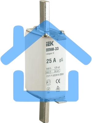 Вставка плавкая ППНИ-33 25А габарит 0 ИЭК DPP20-025