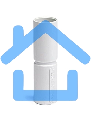 Муфта труба-труба с ограничителем. IP40. д.50мм 54950 DKC