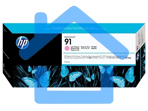 Картридж струйный HP №91 C9471A светло-пурпурный для HP DJ Z6100 (775мл)