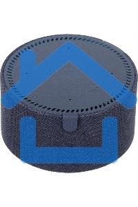 Умная колонка Яндекс Станция Мини, 10Вт, с голосовым ассистентом Алиса на YaGPT, с LED-часами, синий