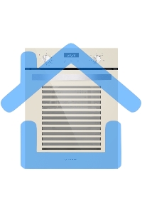 Шкаф духовой электрический Maunfeld EOEM516BG, 45 см, 51 л, бежевый, встраиваемый