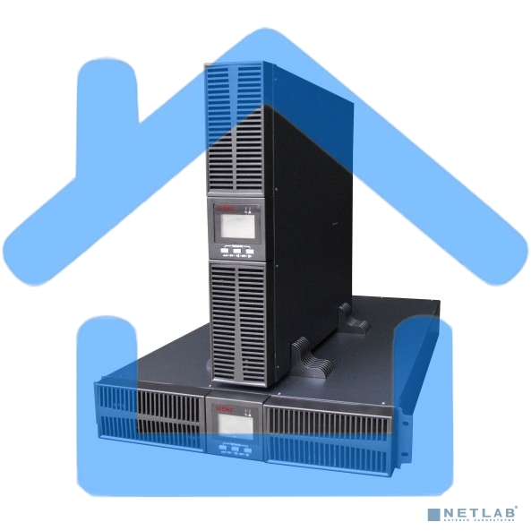 Источник бесперебойного питания Онлайн ИБП 1кВ.А 2х9А.ч IEC C13 (6) DKC SMALLR1A5I