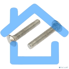 Болт мебельный KRANZ DIN 603, 10х50, короб (25 шт./уп.)