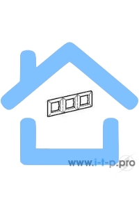 Рамка 1-м Valena белый  Leg 774451