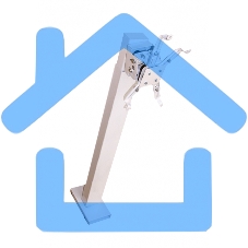 Крепление для короткофокусного проектора 100см, цв. белый