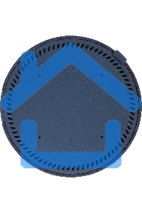 Умная колонка Яндекс Станция Мини, 10Вт, с голосовым ассистентом Алиса на YaGPT, с LED-часами, синий