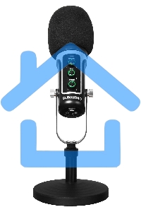 Микрофон проводной SunWind SW-SM500G 1.8м черный