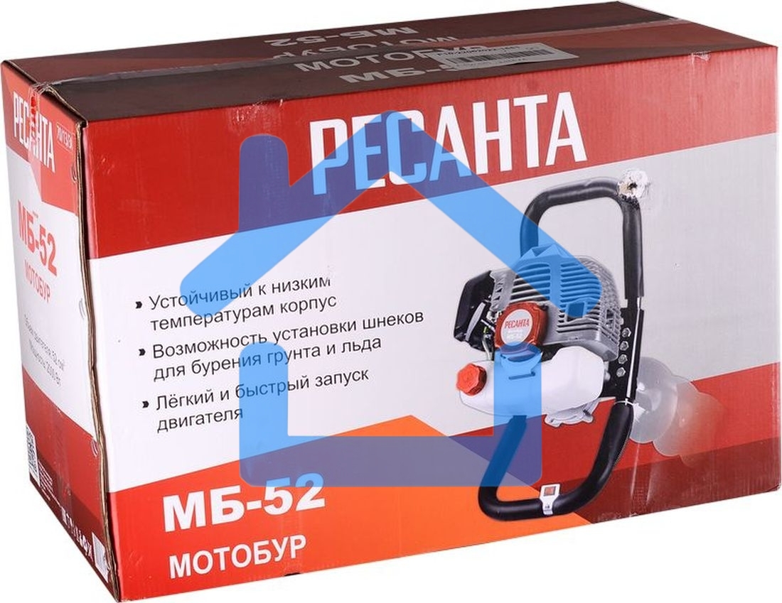 Мотобур МБ-52 Ресанта
