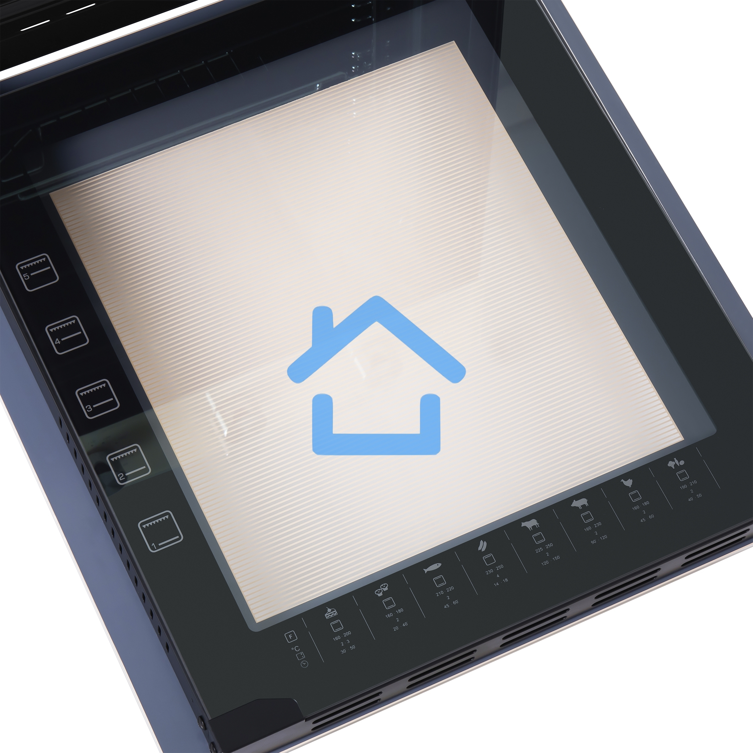 Шкаф духовой электрический Maunfeld EOEM516BG, 45 см, 51 л, бежевый, встраиваемый