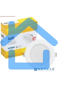 Светильник светодиодный ДВО 1611 7Вт 4000К IP20 круг бел. IEK LDVO0-1611-07-4000-K01
