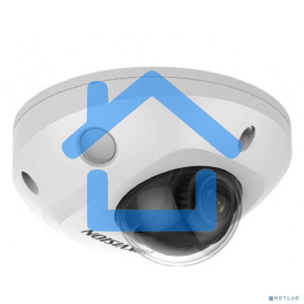 Камера видеонаблюдения IP Hikvision DS-2CD2543G2-IWS(2.8mm) 2.8-2.8мм  корп.:белый