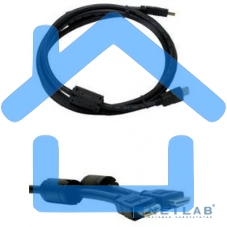 Кабель аудио-видео Buro HDMI (m)/HDMI (m) 1.8м. феррит.кольца черный HDMI-19M/19M-1.8M-MG