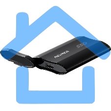 Внешний SSD ADATA SD810, 500 GB, USB 3.2 Gen 2x2 Type-C, R/W 2000/2000, черный