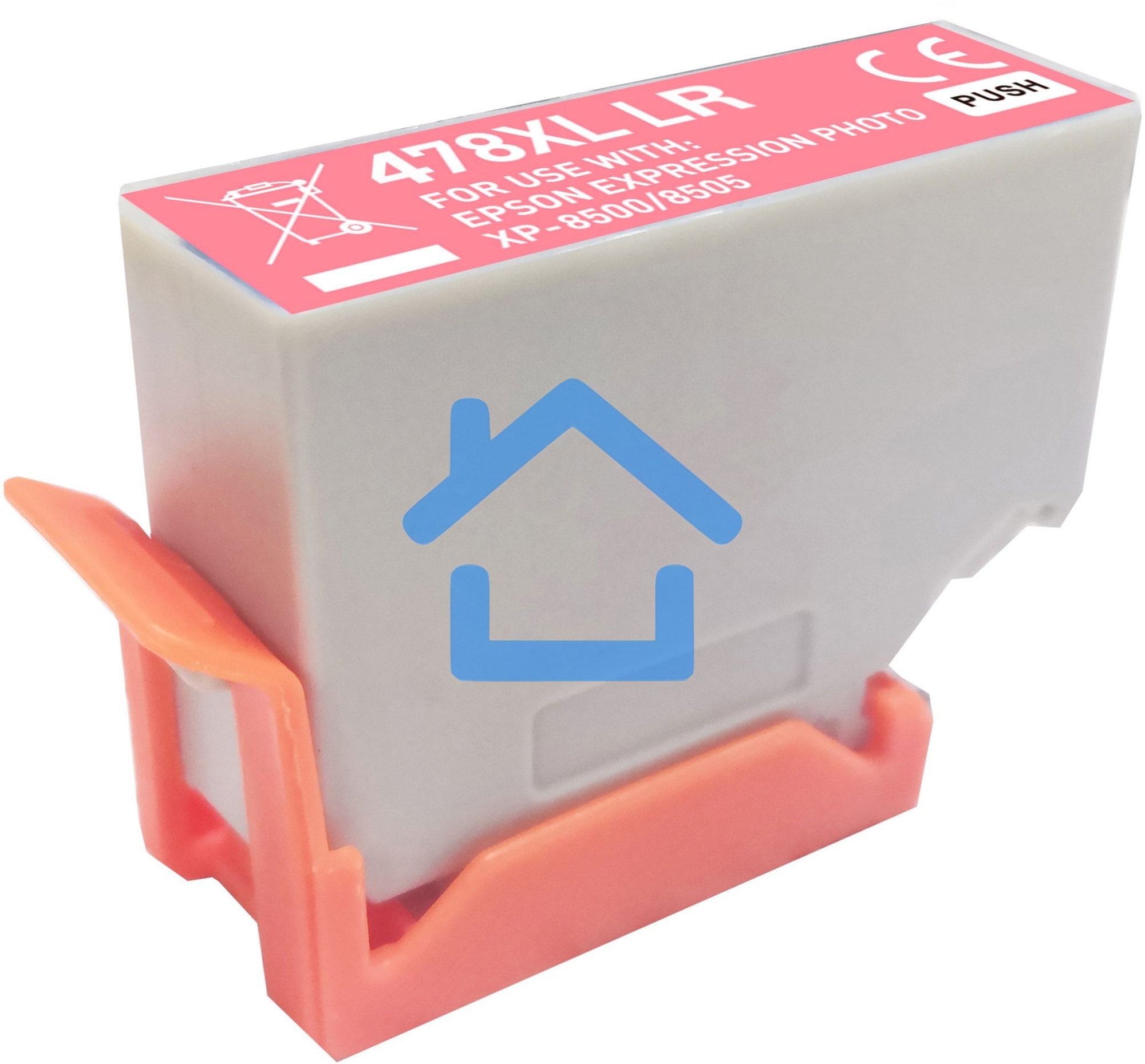 Картридж струйный Cactus CS-EPT04F5 478XL красный (13.2 мл) для Epson Expression Photo HD XP-15000