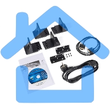 Источник бесперебойного питания ИБП Бастион RAPAN-UPS 3000 RACK+4x9Ah (2100 Вт, Line-interactive, встроенные АКБ 6 шт.x 9Ah) 8960