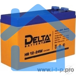 Батарея Delta HR 12-24 W (12V, 6Ah)