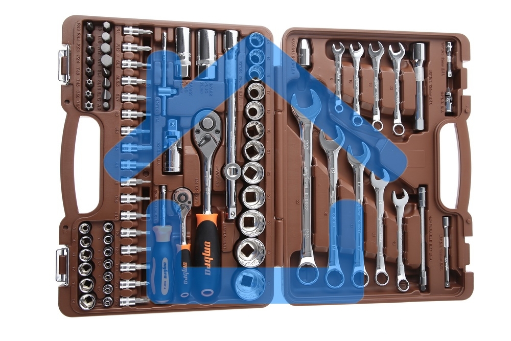 Набор инструментов OMBRA OMT82S12, 82 предмета