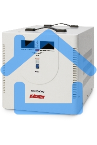 Стабилизатор напряжения Powerman AVS 10000D (10000ВА,50А,КПД 98%,циф. индикация вх./вых. напряж.)