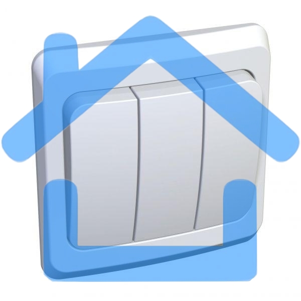 Выключатель 3-кл. СП Этюд 10А IP20 бел. SchE BC10-003B