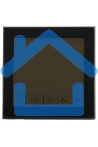 Терморегулятор сенсорный с автоматическим программированием Rexant, R200B, черный