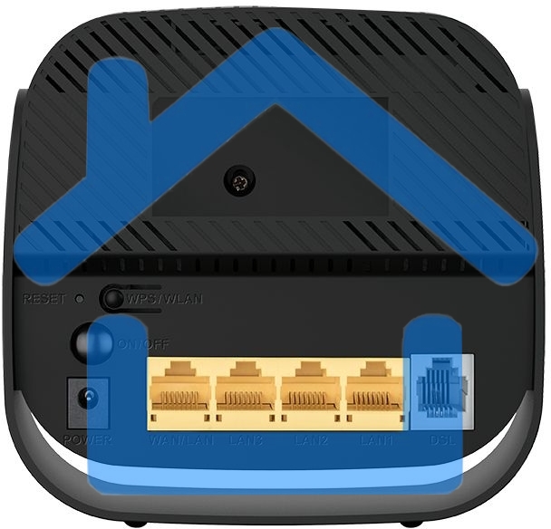 Роутер беспроводной D-Link DSL-2640U/R1A ADSL2+ черный ANNEX B