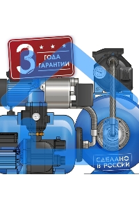 Насосная станция ДЖАМБО 60/35П-24600Вт глубина до 9м высота до 30м 3600л/ч 24л для чистой воды