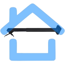 Крепление для короткофокусного проектора 100см, цв. черный