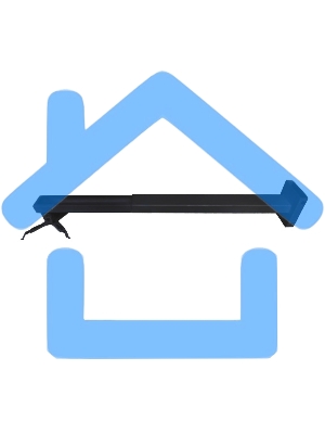 Крепление для короткофокусного проектора 100см, цв. черный