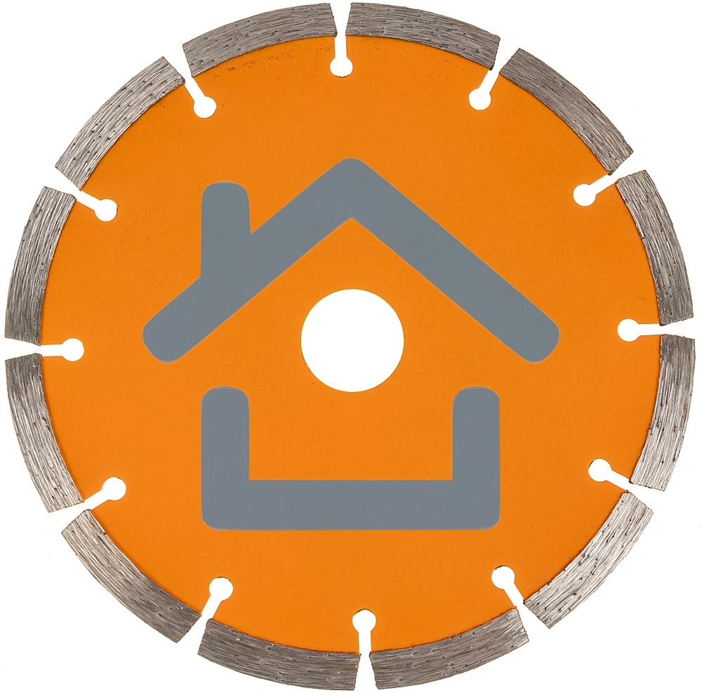 Диск Вихрь алмазный отрезной сегментный СТАНДАРТ, 150 х 22,2 мм, сухая резка 73/10/3/14