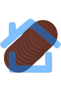 Круг абразивный на ворсовой подложке под 