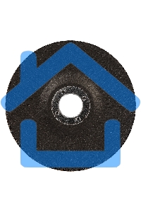 Круг шлифовальный по металлу, 125 х 6,0 х 22,2 мм, 9%WA+75%A+16%B Сибртех