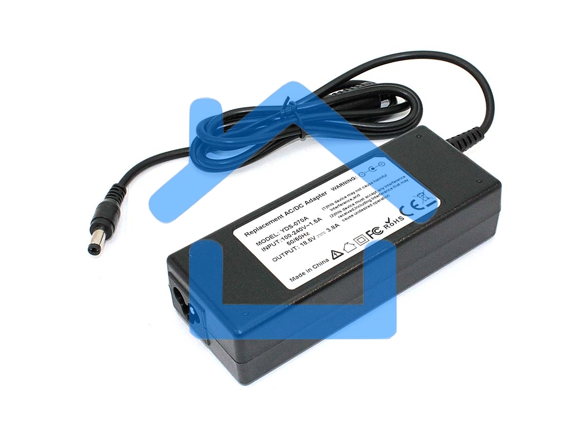 Блок питания (сетевой адаптер) для ноутбуков HP 18.5V 3.8A 5.5x2.5mm 70W OEM