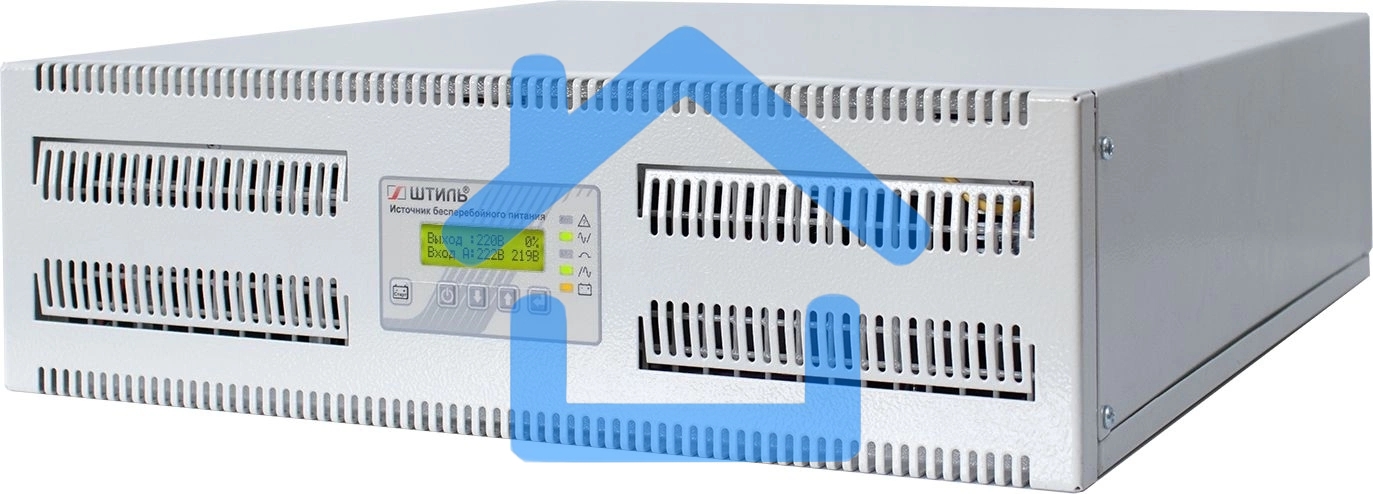 Источник бесперебойного питания Штиль SR SR3110L 8000Вт 10000ВА серый