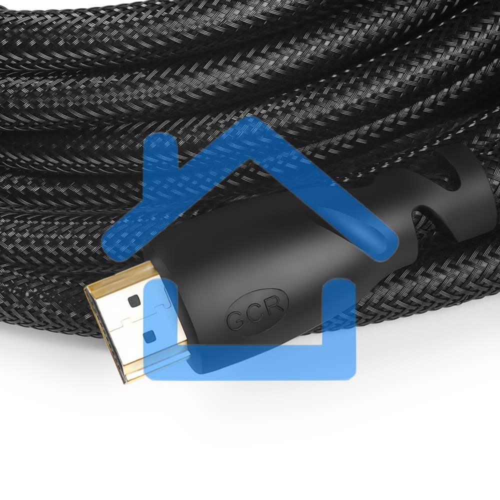 Кабель Greenconnect 3.0m HDMI версия 2.0, HDR 4:2:2, Ultra HD, 4K 60 fps 60Hz/5K*30Hz, 3D, AUDIO, 18.0 Гбит/с, 28/28 AWG, OD7.3mm, тройной экран, черный нейлон, GCR-HM811-3.0m