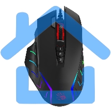 Мышь проводная A4Tech Bloody J95s черный, 8000 dpi, USB, кнопки - 9