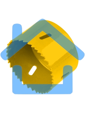 Коронка Bimetal KRANZ 127 мм