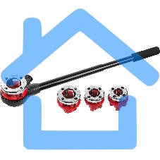 Набор MIRAX 28240-H4 резьбонарезной трубный №4: 1/2 Набор MIRAX 28240-H4 резьбонарезной трубный №4: 1/2