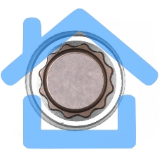 Головка торцевая 1/2, Е22, CrV Stels