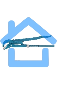 Ключ трубный рычажный СИБРТЕХ,330x25 мм,с изогнутыми губками15736