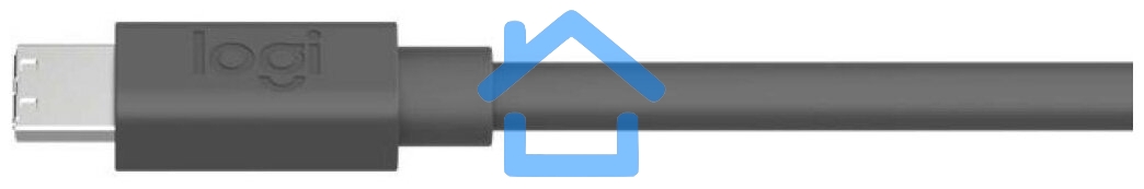 Кабель LOGITECH MeetUp 10m Mic Cable - GRAPHITE - WW - MEETUP 10M MIC CABLE