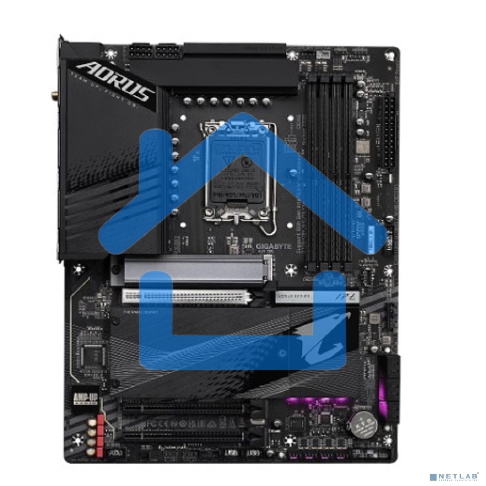 Материнская плата Gigabyte Z790 AORUS ELITE AX, LGA 1700, Intel Z790, 4xDDR5, 6xSATA, 4xM.2, 1xPCI-E 5.0 x16, 1xPCI-E 3.0 x4, 1xDP, 1xHDMI, 1x 2.5Gb LAN, 2xUSB-A 2.0, 3xUSB-A 3.2 Gen 1, 2xUSB-A 3.2 Gen 2, 1xUSB-C 3.2 Gen 2x2, 7.1, ATX