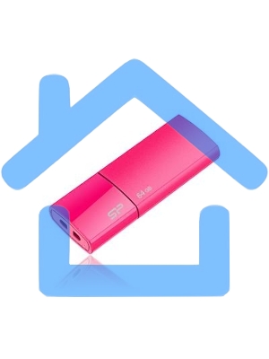 Флешка USB Silicon Power USB 16 Gb Ultima U05 SP016 Gb,UF2U05V1H USB 2.0, Peach