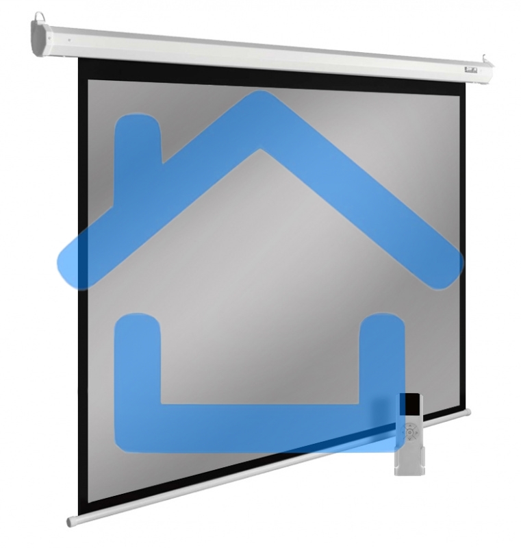 Экран Cactus 150x200см SIlverMotoExpert CS-PSSME-200X150-WT 4:3 настенно-потолочный рулонный белый (моторизованный привод)