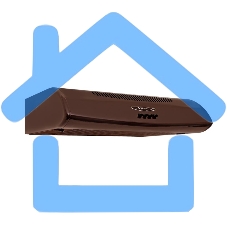 Вытяжка подвесная Gefest ВО 2601 К47 коричневая, 60 см, 300 куб. м/ч, 75 дБ