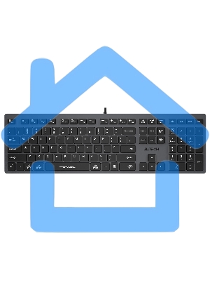 Клавиатура A4Tech Fstyler FX50 проводная, USB, серый