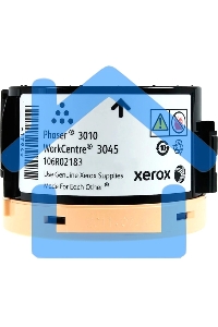 Картридж лазерный Xerox 106R02183 черный для Xerox Ph 3010/WC 3045B 2300 стр.(channels)