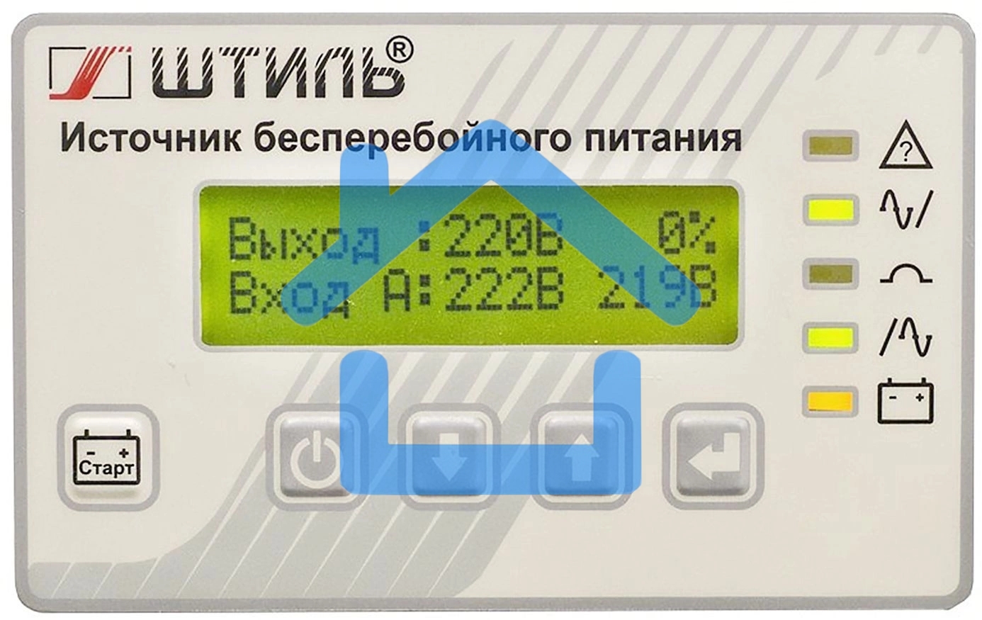 Источник бесперебойного питания Штиль SR SR3110L 8000Вт 10000ВА серый