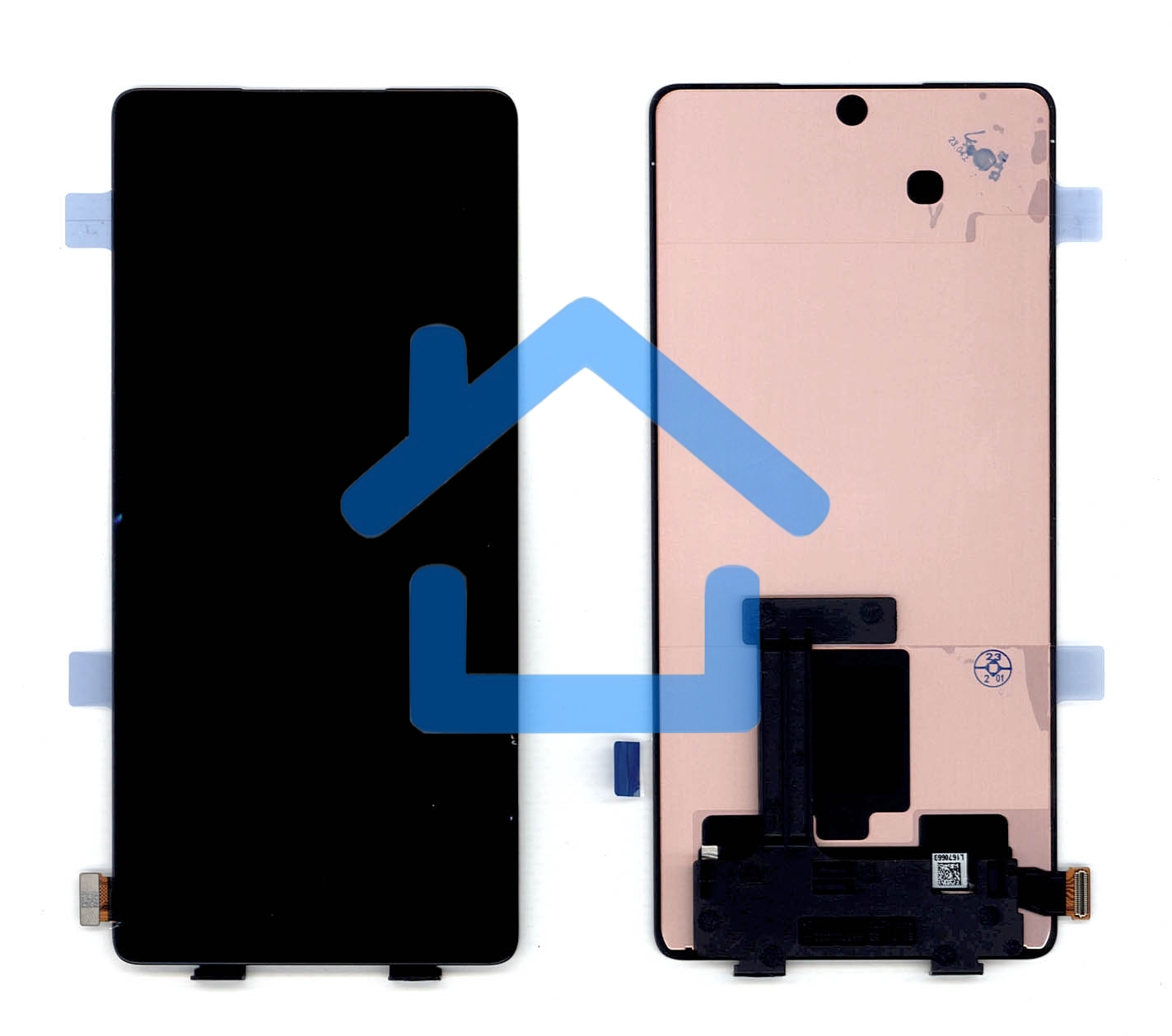 Дисплей для Xiaomi Mi Mix 4 в сборе с тачскрином черный