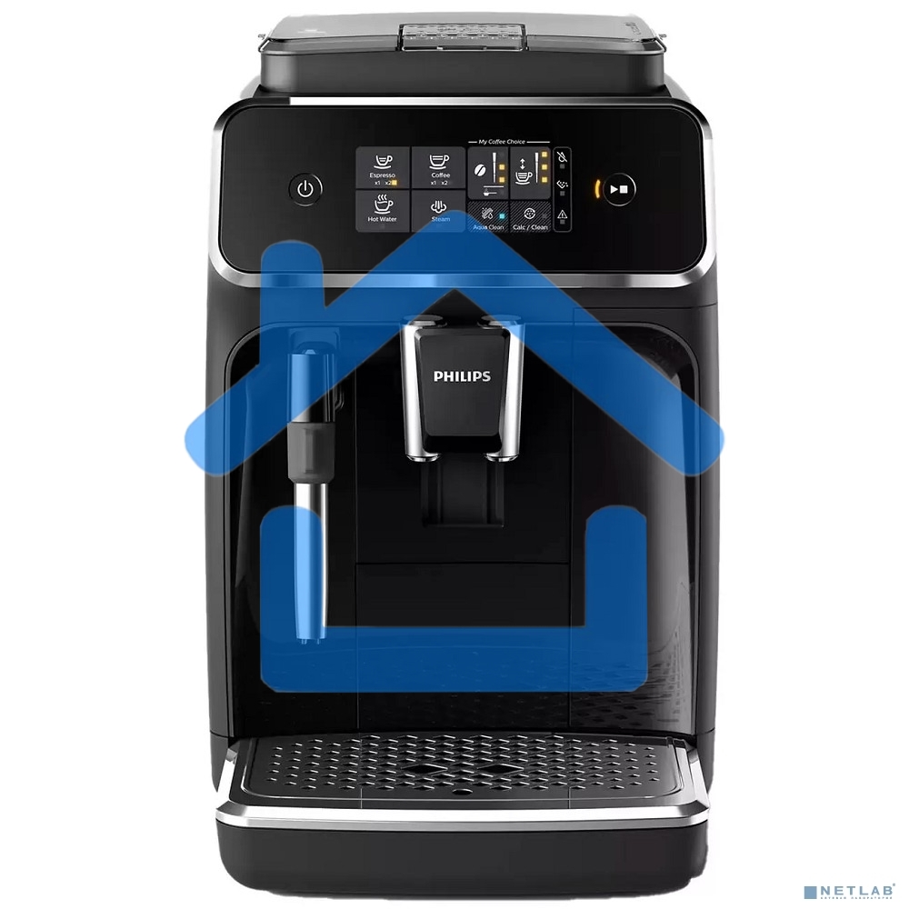 Кофемашина автоматическая Philips EP2224/10 черный, исп. кофе - молотый/зерновой, 1.8 л, 1500 Вт, 15 Бар.